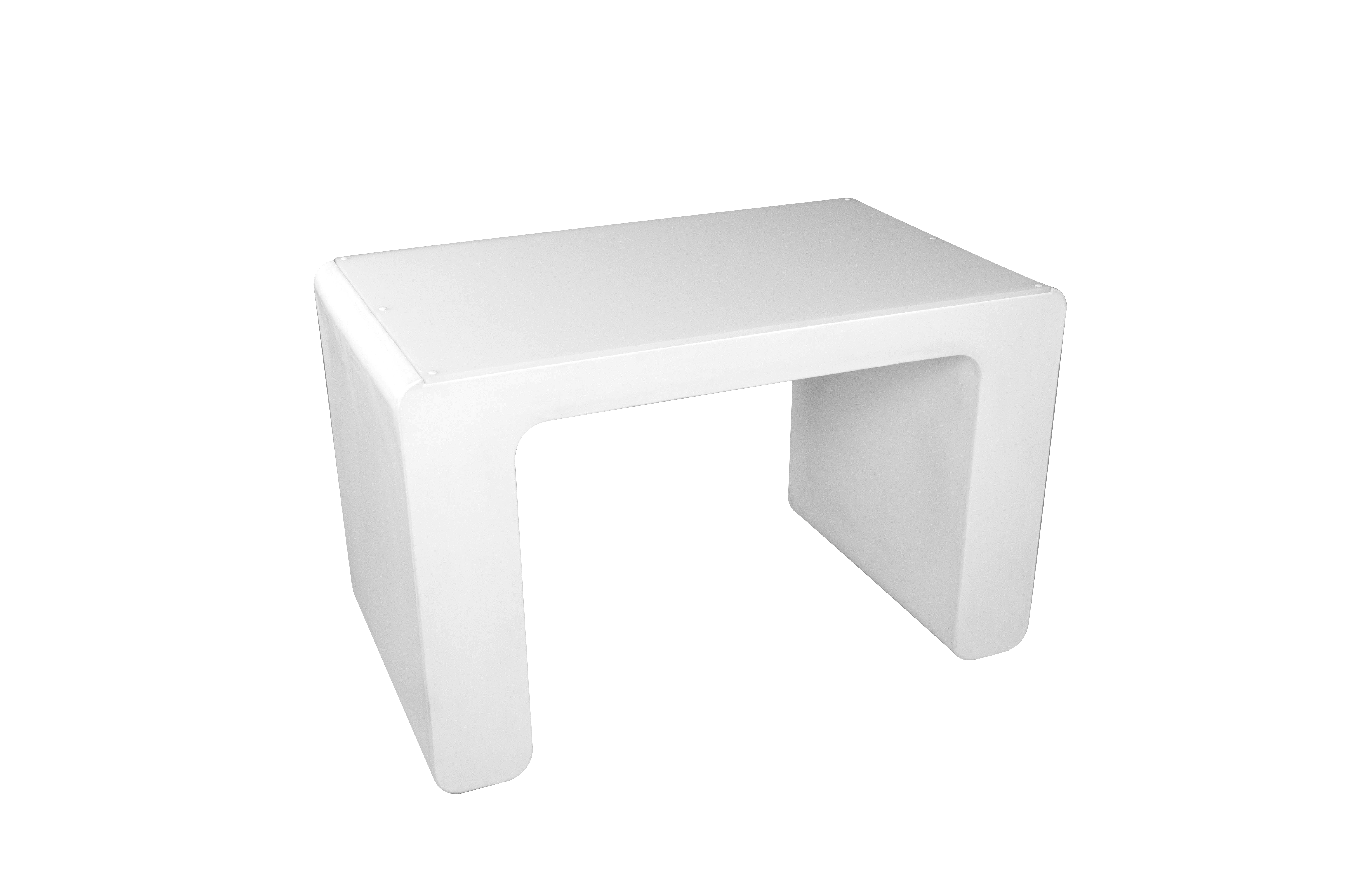 ZIP LARGE tavolo con piano in plexiglass