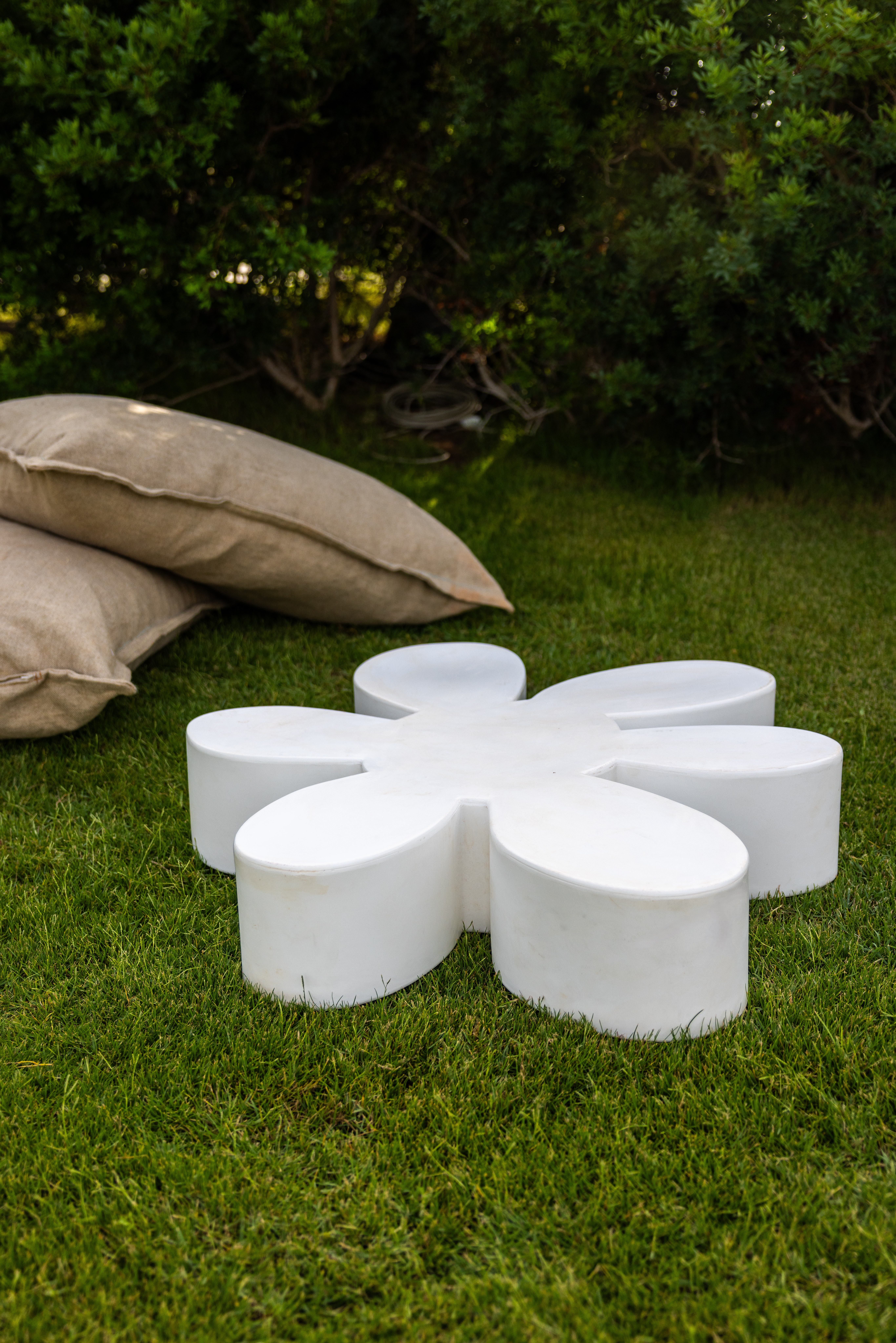 decorazione-giardino-bassa-fiore-bianco-esterno