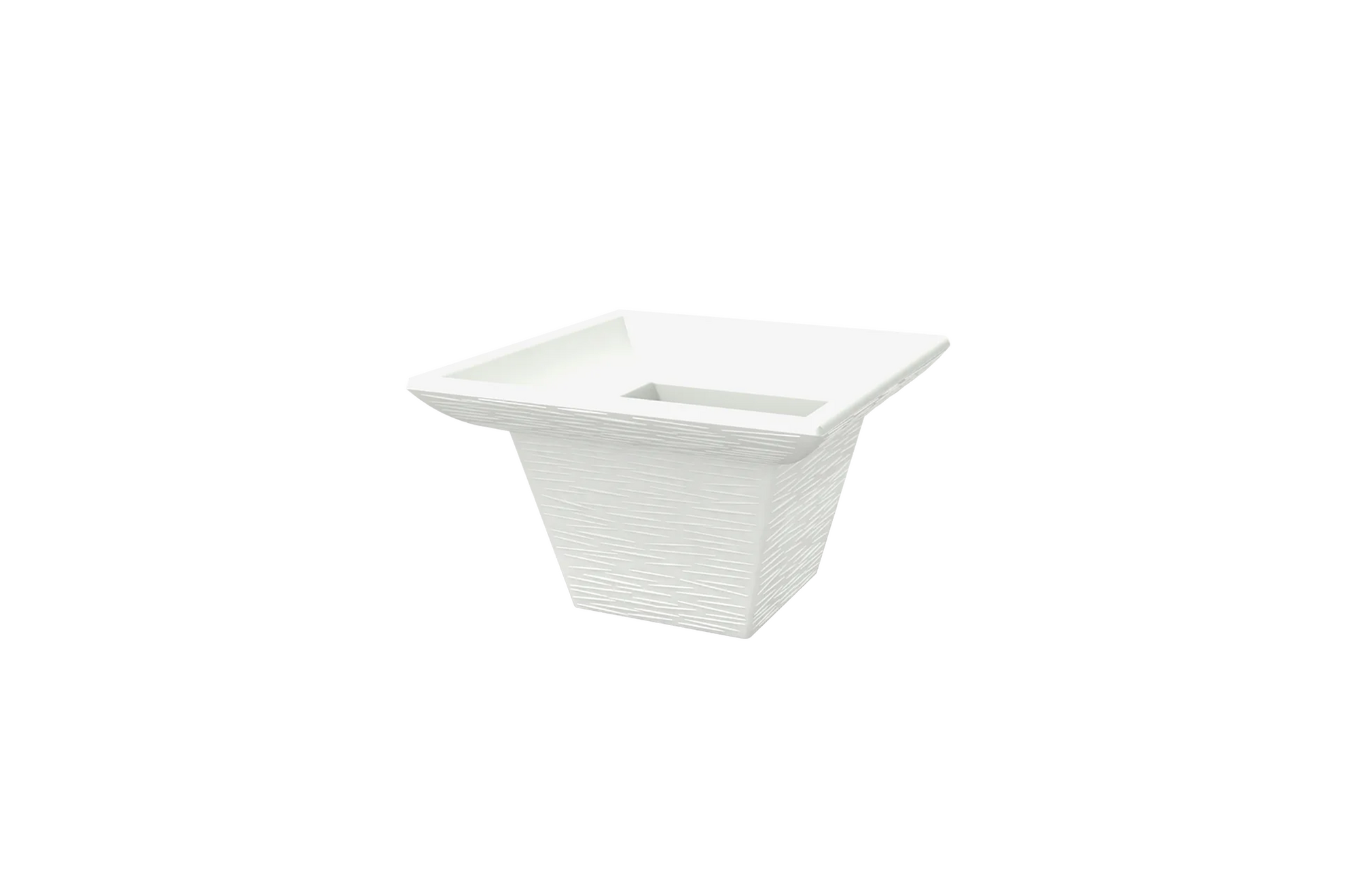 Kloris vaso Vittoriano Rustico bianco