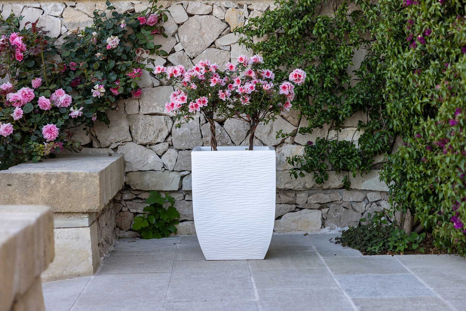 Kloris vaso Salentino rustico bianco