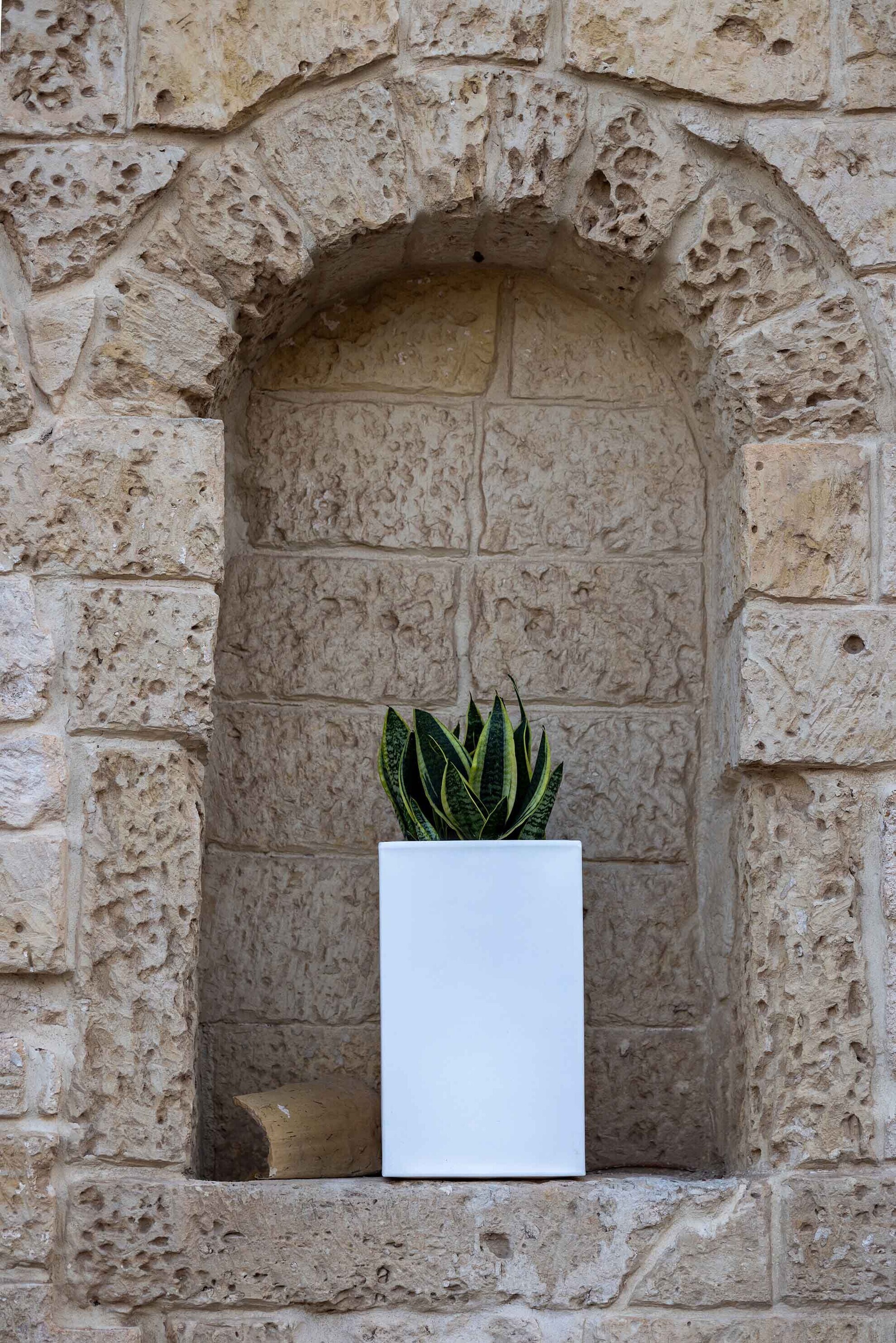 Kloris vaso Oasi h50 bianco