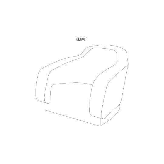 kloris disegno tecnico klimt poltrona