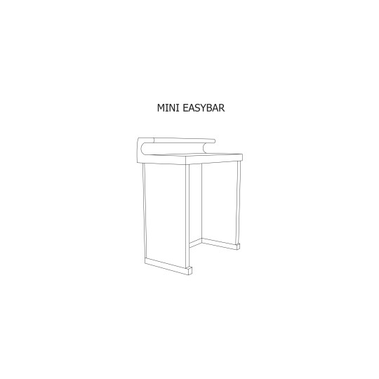kloris disegno tecnico bancone bar minieasybar