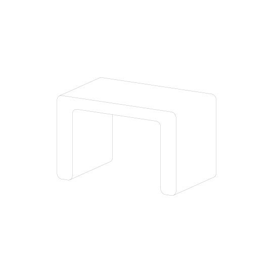 kloris disegno tecnico zip large tavolo