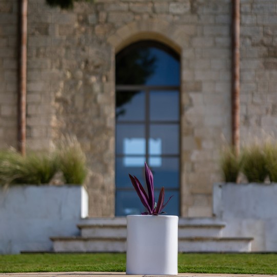 kloris vaso candy bianco